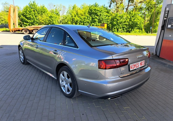 Audi A6 cena 78900 przebieg: 196000, rok produkcji 2015 z Gorlice małe 704